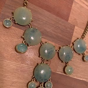 Francesca’s Statement Necklace - Blue Stones
